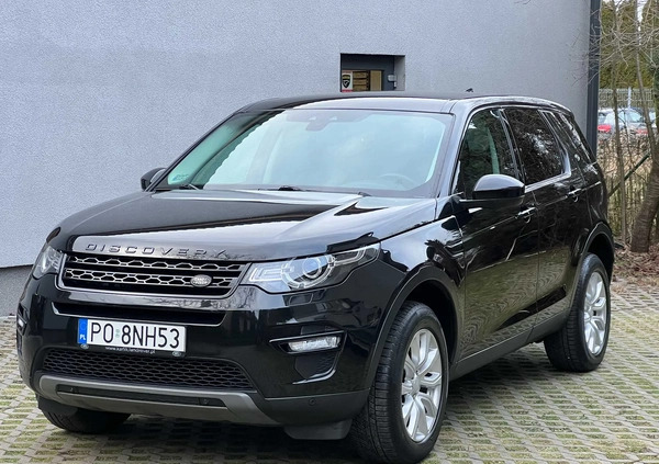 Land Rover Discovery Sport cena 77900 przebieg: 143345, rok produkcji 2016 z Grajewo małe 631